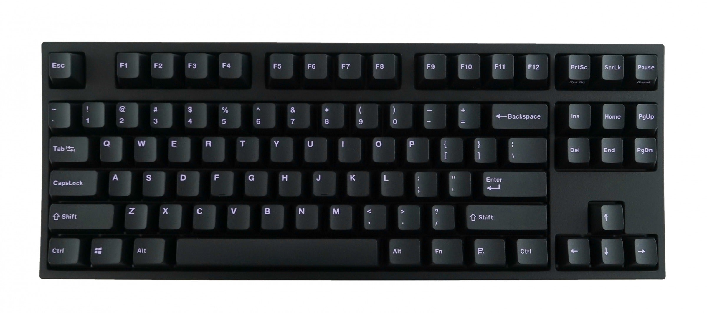 LEOPOLD FC750R PD テンキーレス メカニカルキーボード Leopold FC750R OE Black Purple TKL Double Shot PBT Mechanical Keyboard