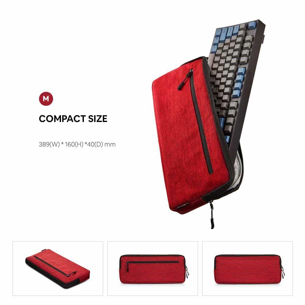 Leopold Canvas Keyboard Bag - TKL / 75% Keyboard Carrying Case MKSXF1XQEP |0|