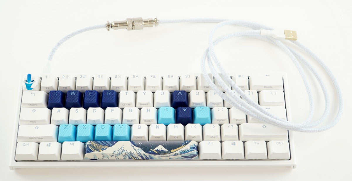 Kraken White Sleeved Aviator Universal USB Keyboard Cable MKMIHRW3OL |80379|