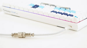 Kraken White Sleeved Aviator Universal USB Keyboard Cable MKMIHRW3OL |80381|