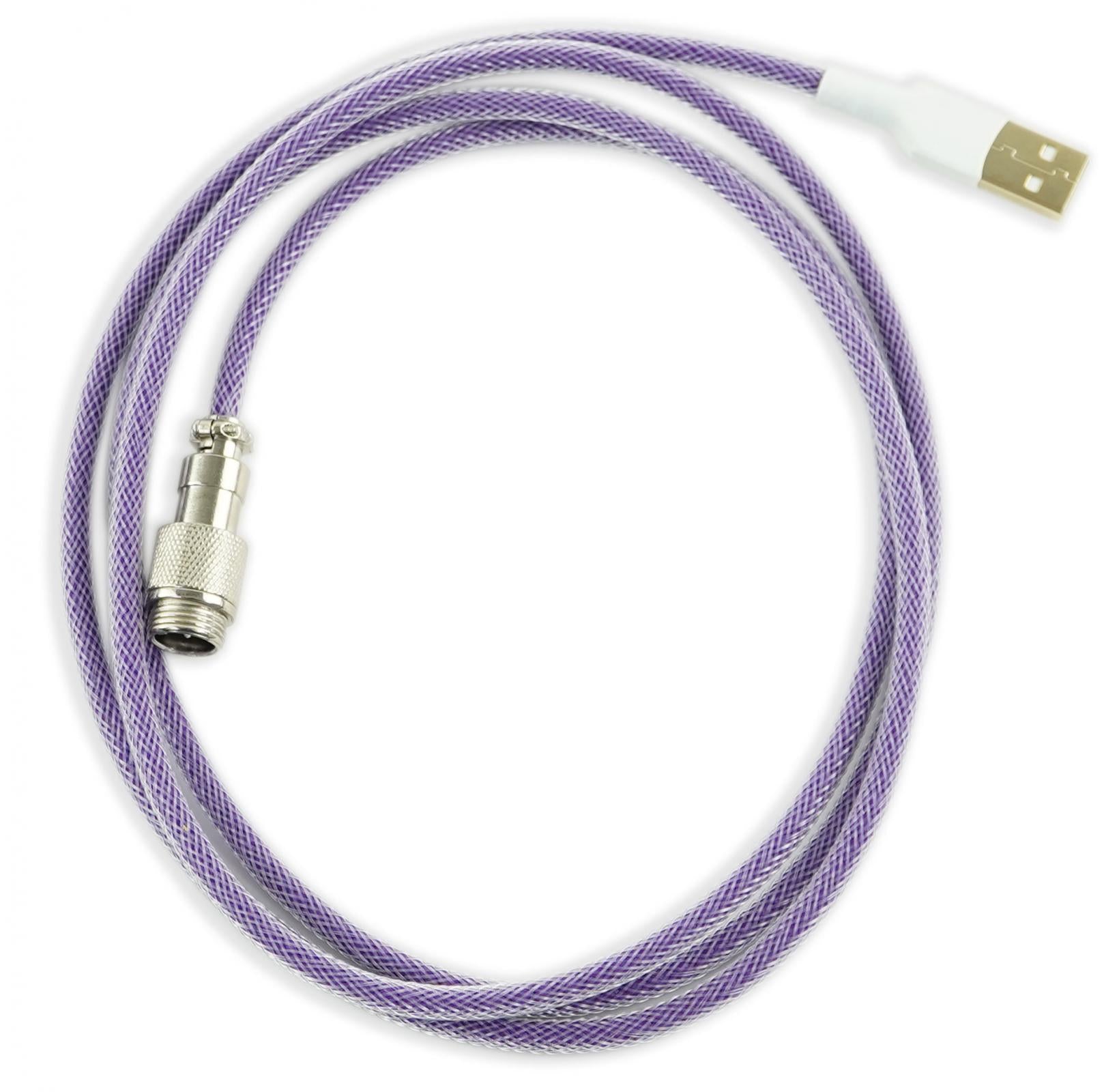Kraken Purple Sleeved Aviator Universal USB Keyboard Cable MKHE88TD38 |0|