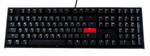 Ducky One 2 Black Case White LED Taiwanese Edition MK8QCCR9JN |0|