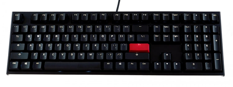 Ducky One 2 Black Case White LED Taiwanese Edition MK8QCCR9JN |0|