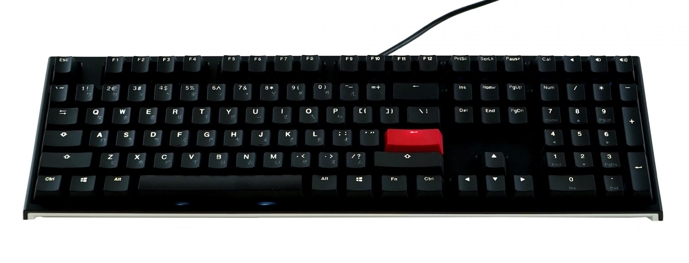 Ducky One 2 Black Case White LED Taiwanese Edition MK8QCCR9JN |39663|