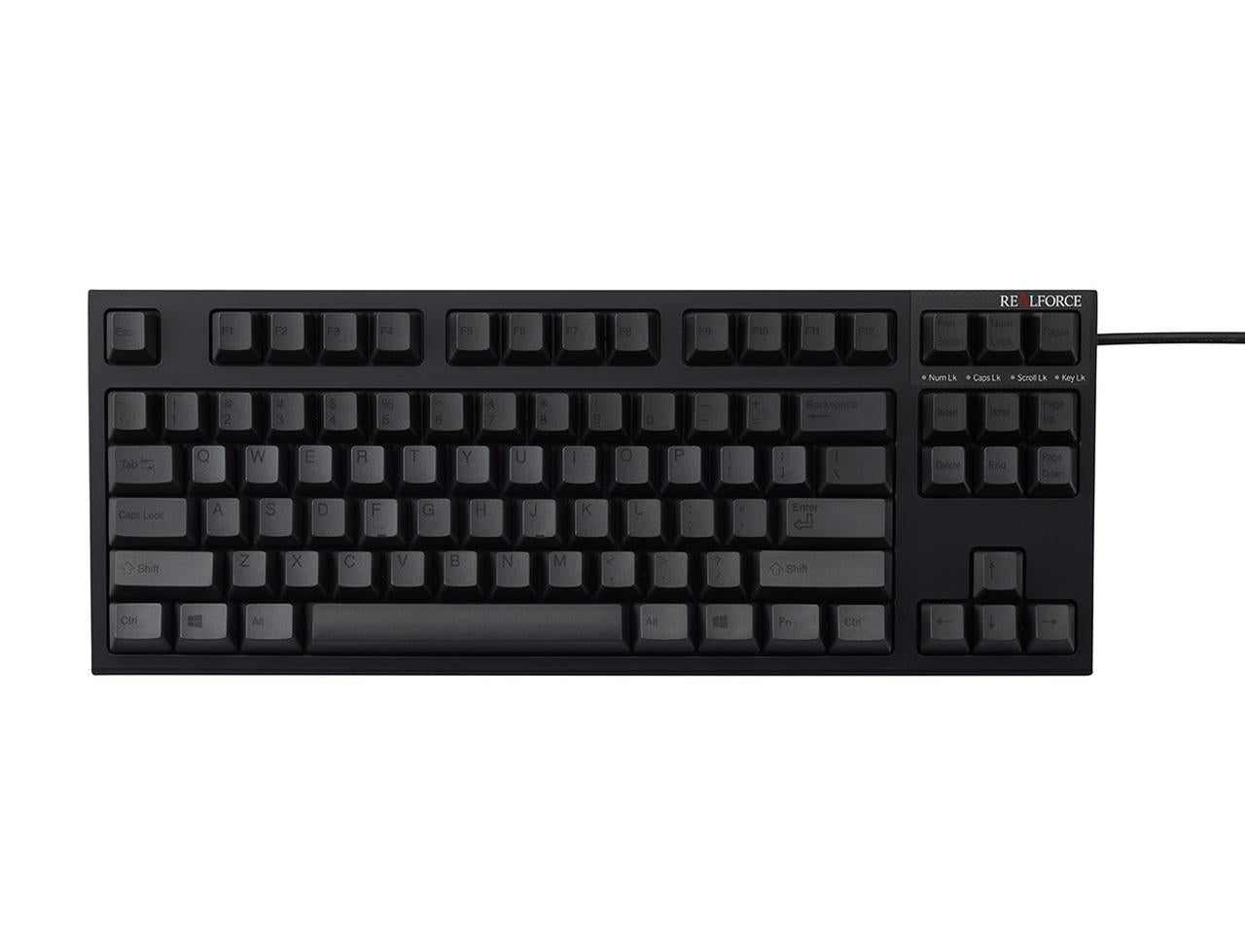 Topre Realforce R2 Limited Edition Black TKL Dye Sub PBT Mechanical Keyboard