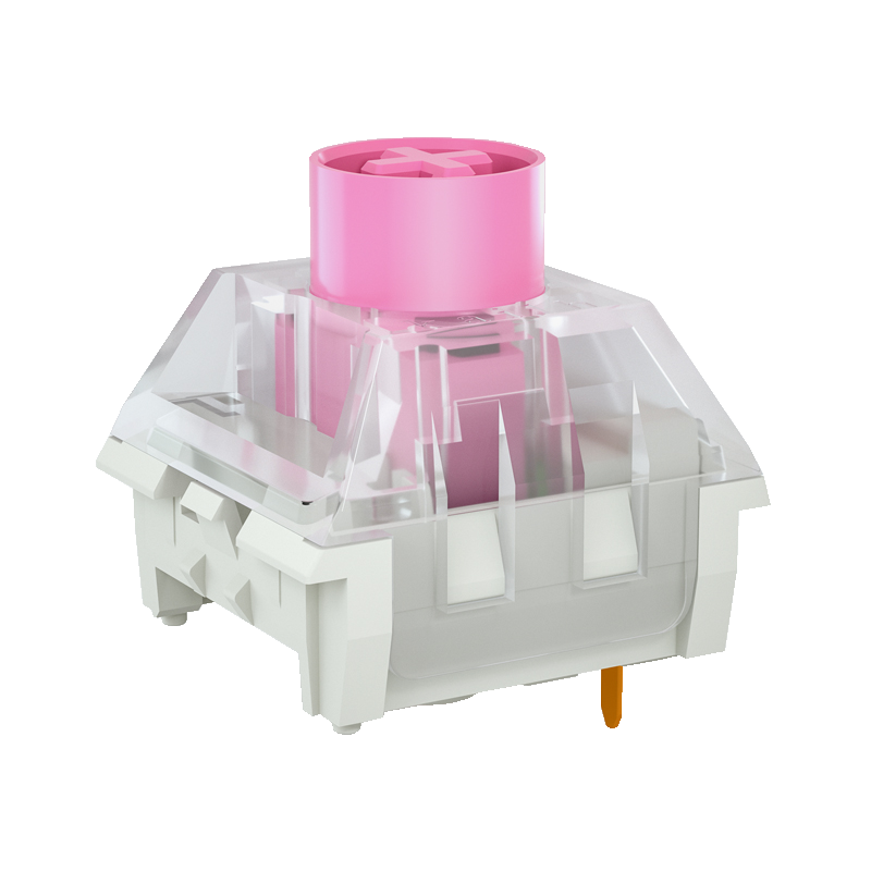 Kailh BOX Silent Pink 35g Linear Plate Mount Switch MKSSUJH1BG |0|