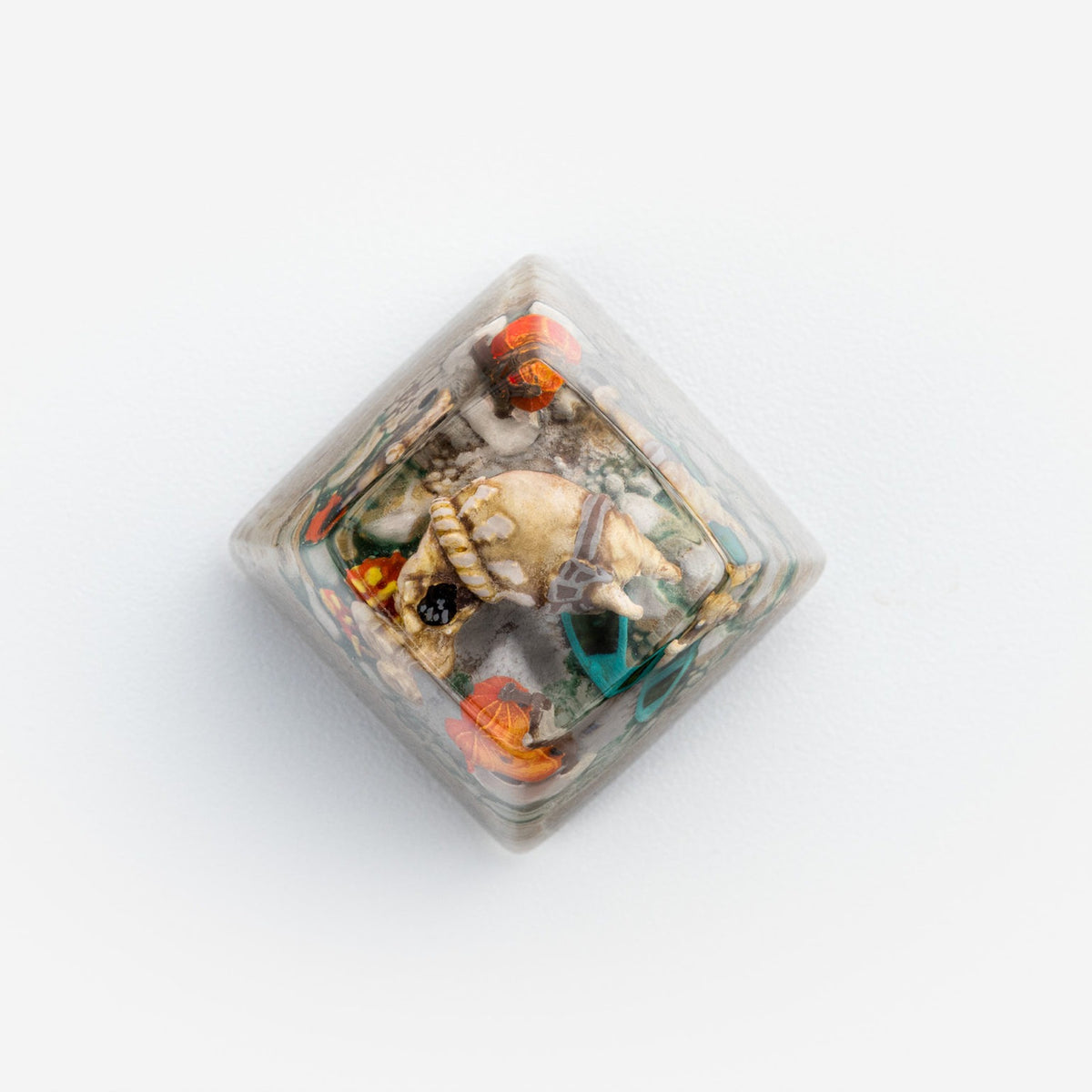 Dwarf Factory Happy Hippo Kaba SA Resin Artisan Keycap