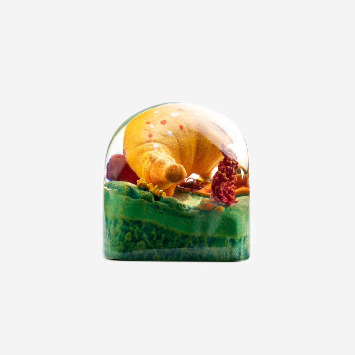 Dwarf Factory Happy Hippo Savanna DOM Resin Artisan Keycap
