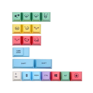 KBDFans Chalk PBT Cherry Profile 124 Key Keycap Set MKTNBCUN9B |40354|