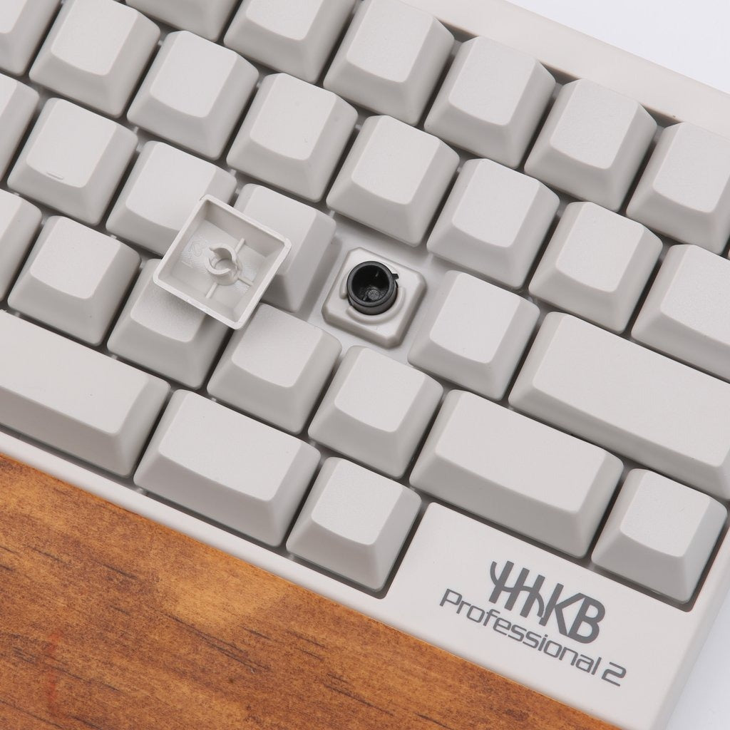KBDFans Blank White 60 Key OEM Profile PBT Topre Keycap Set MKNRTTUJW1 |40357|