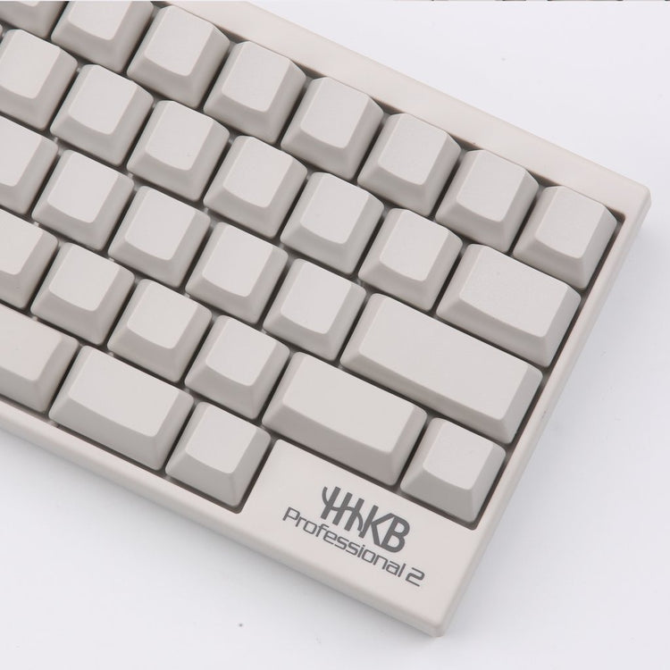 KBDFans Blank White 60 Key OEM Profile PBT Topre Keycap Set MKNRTTUJW1 |40355|