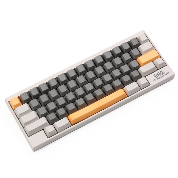 KBDFans Blank Grey and White PBT Topre Compatible 63-Keycap Set MKYQZE5241 |40362|