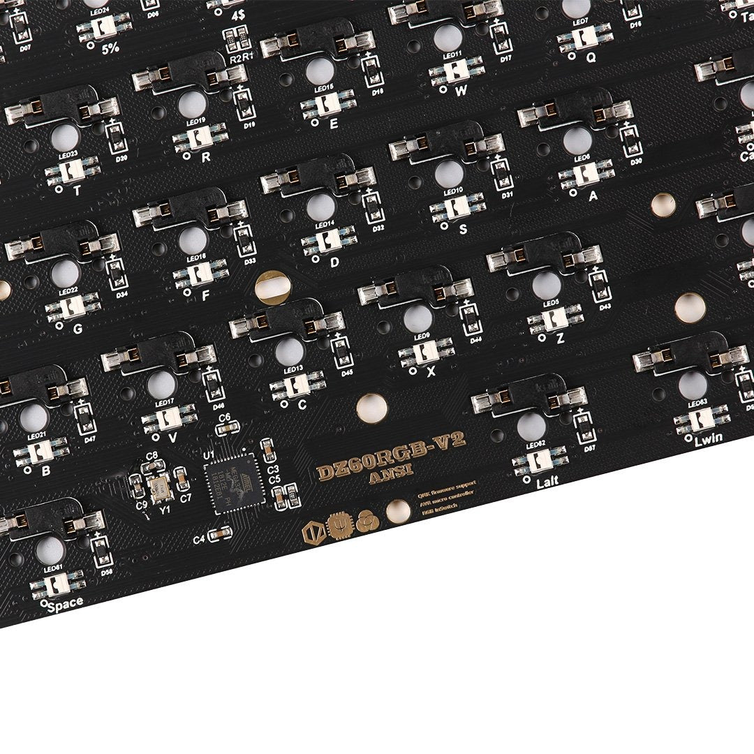 KBDFans DZ60RGB-ANSI V2 60% Mechanical Keyboard PCB MKZZBJZTP1 |40465|