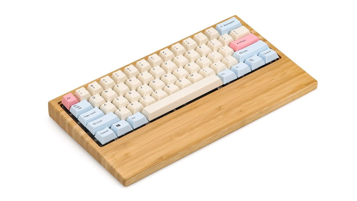 KBDFans 60% Bamboo Mechanical Keyboard Case MKPEM6PVKJ |40477|
