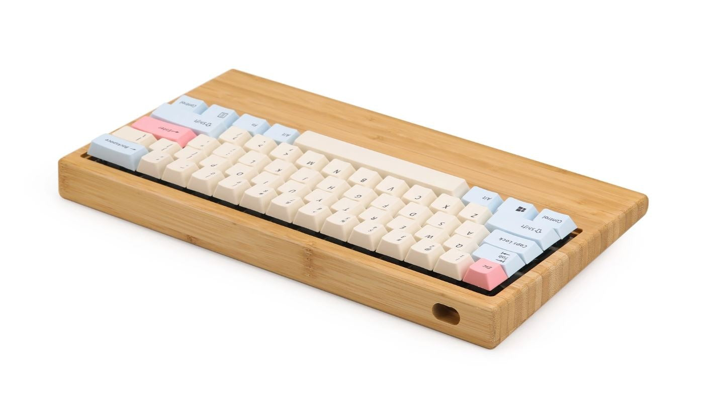 KBDFans 60% Bamboo Mechanical Keyboard Case MKPEM6PVKJ |40478|