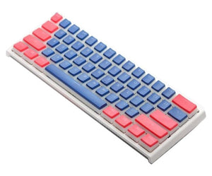 Ducky Blue / Coral Pudding 108 Key OEM Profile Double Shot PBT Keycap Set MKROB2RM9Q |40501|