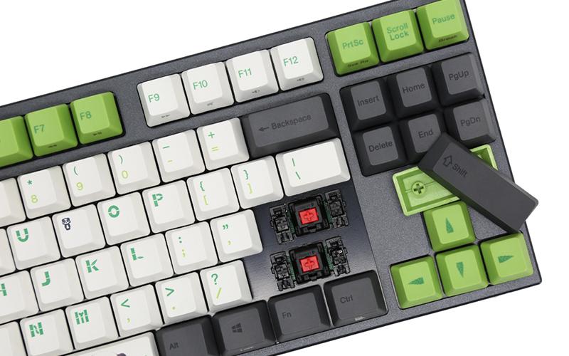 Varmilo VA87M Panda White LED TKL Dye Sub PBT Mechanical Keyboard
