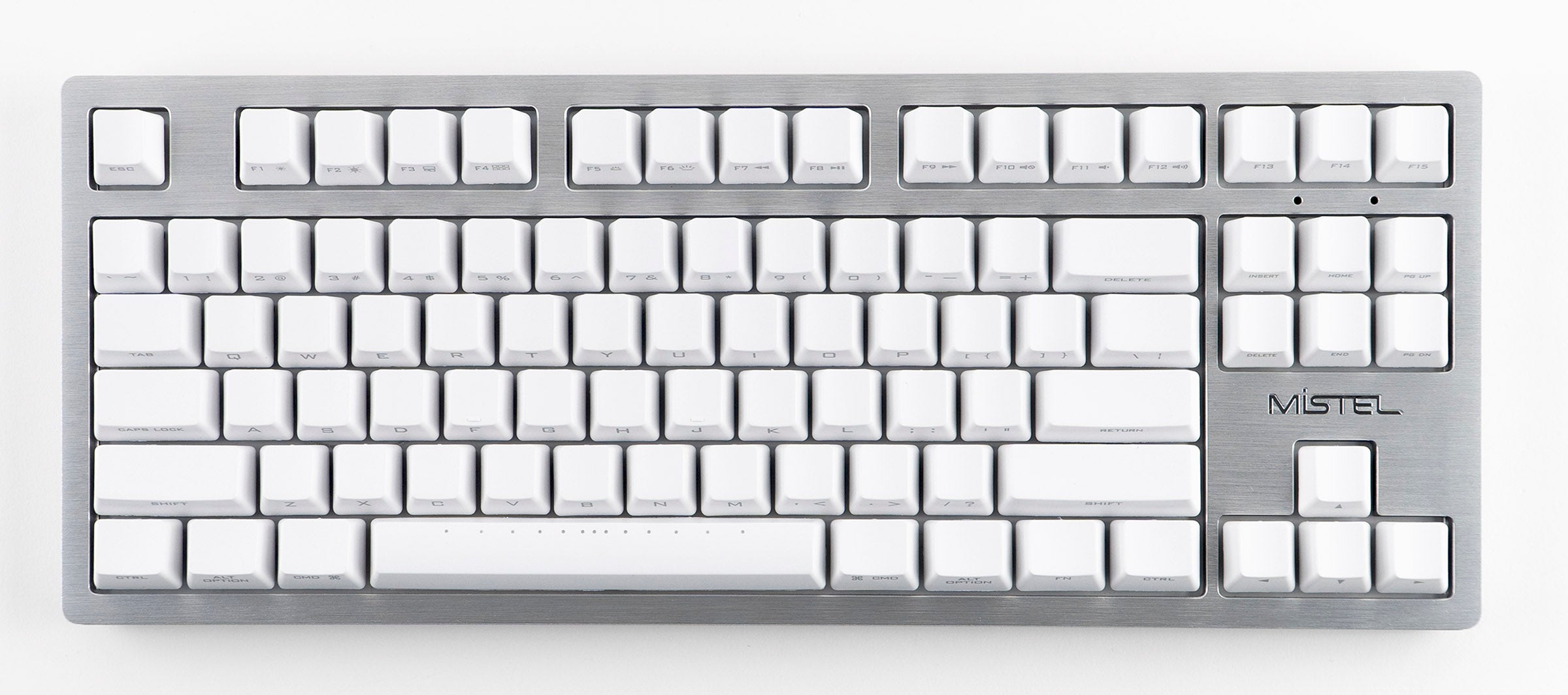 Mistel Sleeker Silver TKL Mechanical Keyboard