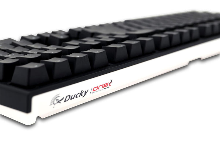 Ducky One 2 Black Case White LED MKFQU9NZG8 |40948|