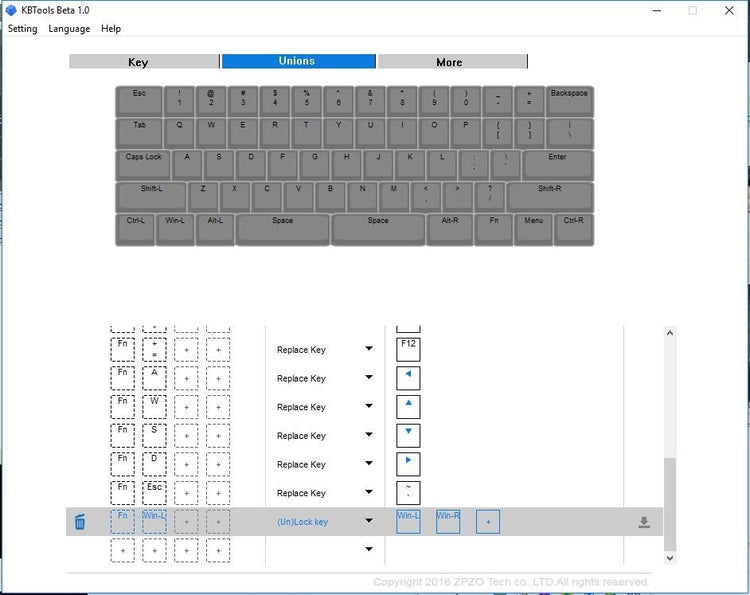 0.01 Z62 Dark Grey 60% White LED Blank PBT Mechanical Keyboard MKRNDO1MEE |41204|