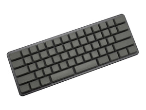 0.01 Z62 Dark Grey 60% White LED Blank PBT Mechanical Keyboard MKRNDO1MEE |0|