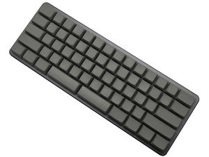 0.01 Z62 Dark Grey 60% White LED Blank PBT Mechanical Keyboard MKRNDO1MEE |41201|