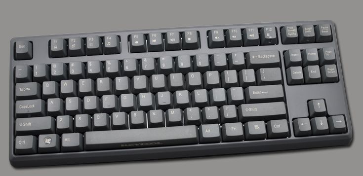 Keycool 87 Black PBT TKL Mechanical Keyboard MKL033JKHW |0|