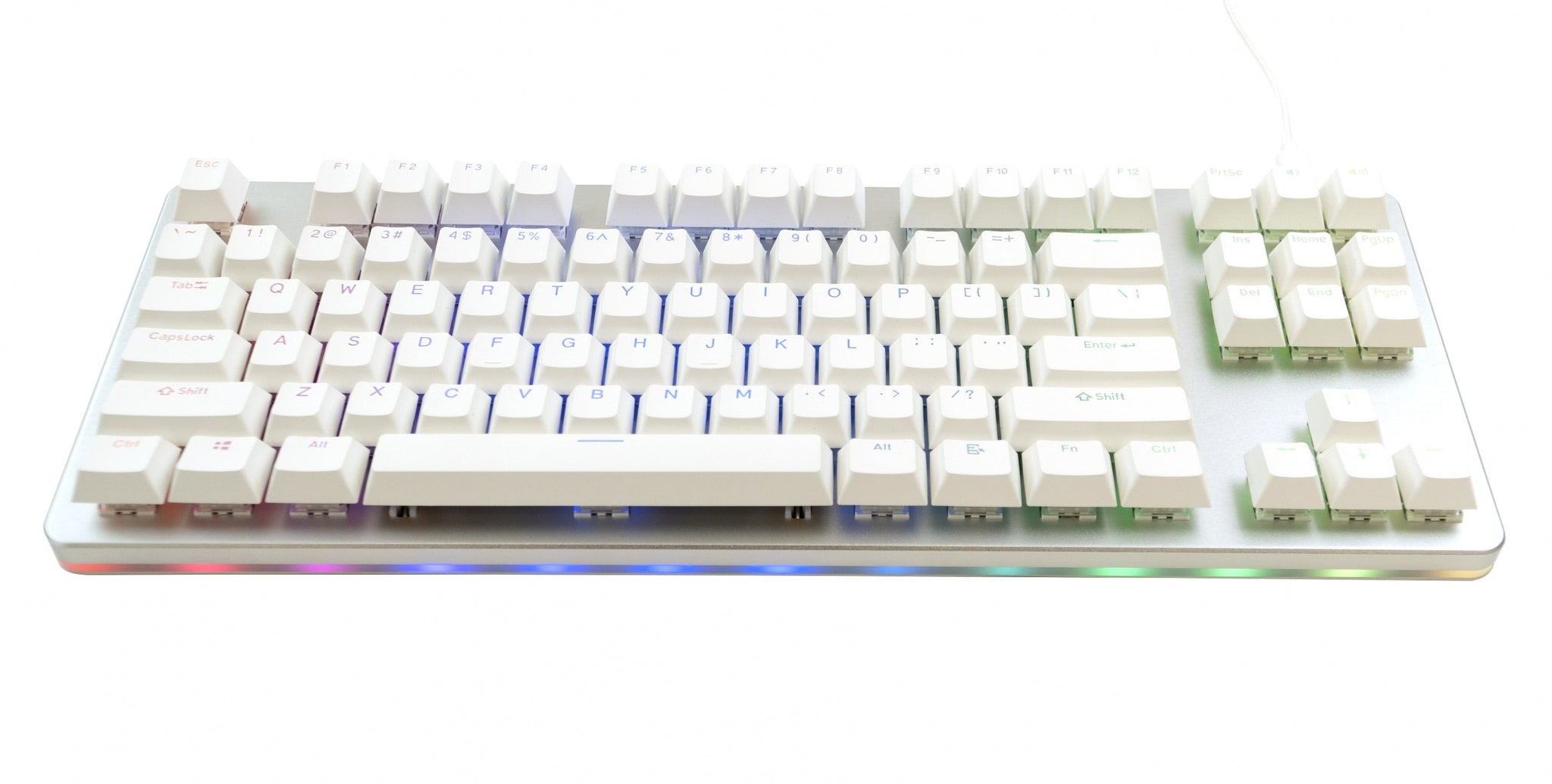 Hexgears Gemini Dawn Aluminum TKL Hotswap RGB Double Shot PBT Mechanic