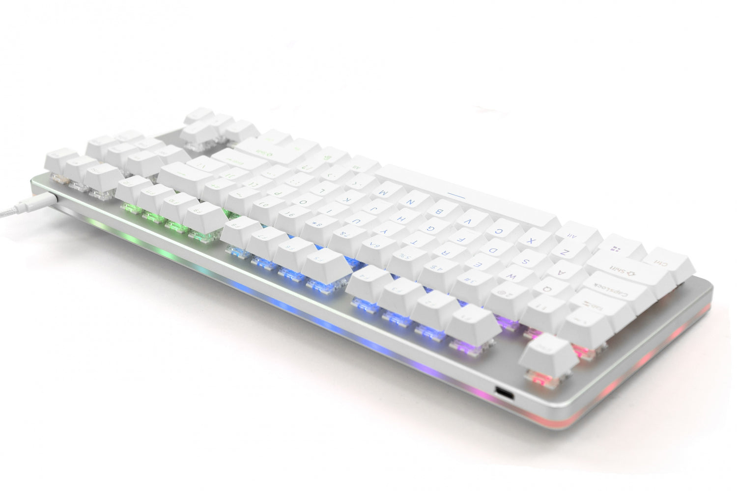 Hexgears Gemini Dawn Aluminum TKL Hotswap RGB Double Shot PBT Mechanic