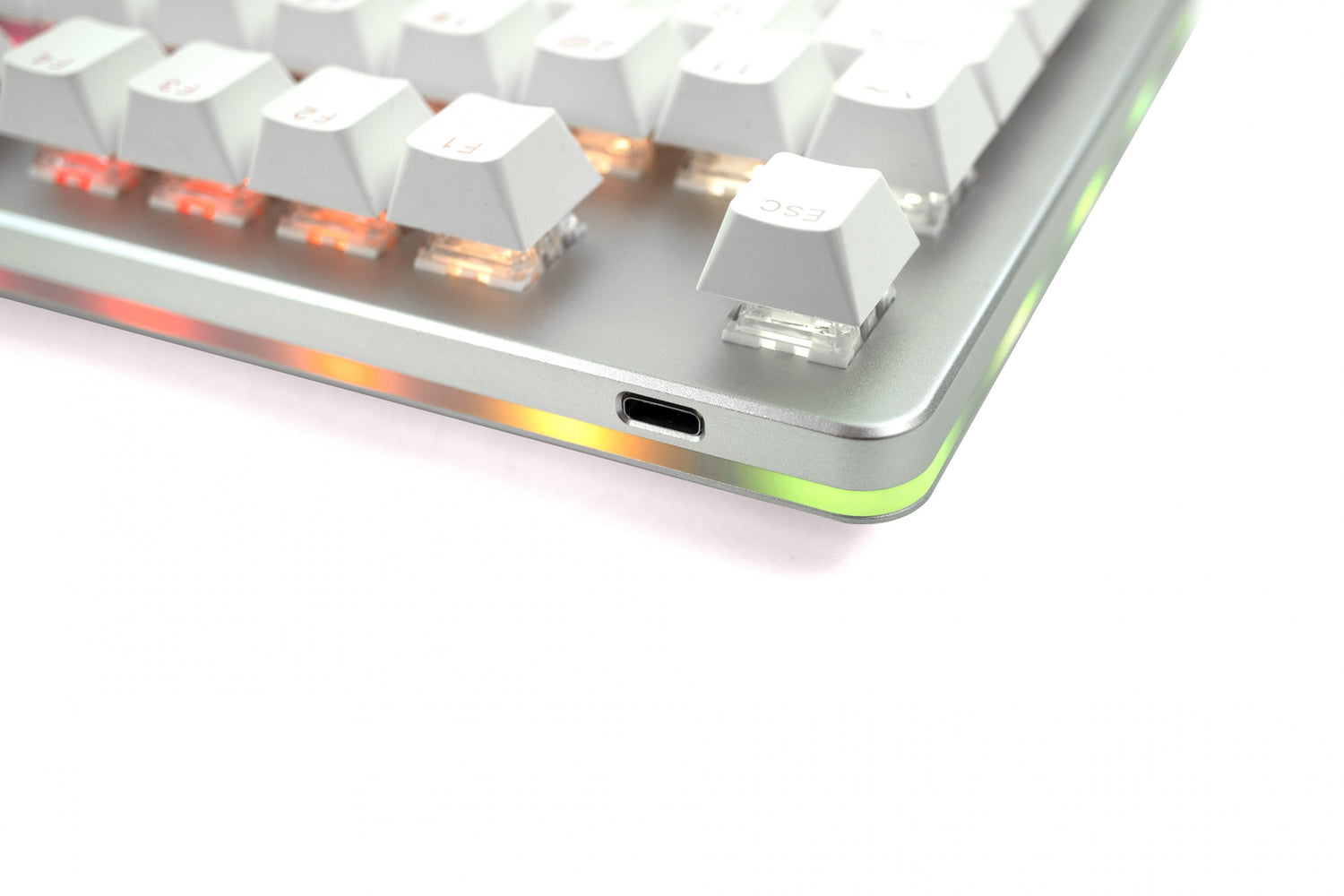 Hexgears Gemini Dawn Aluminum TKL Hotswap RGB Double Shot PBT Mechanic