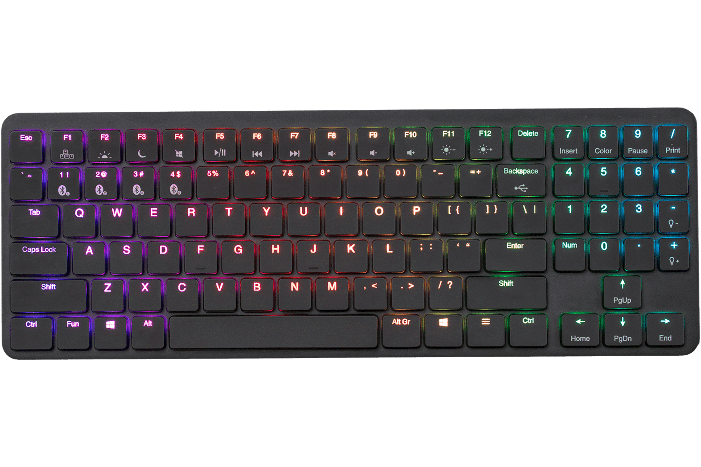 Hexgears X-1 Black RGB TKL Mechanical Keyboard