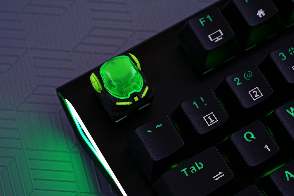 Hot Keys Project HKP Astronskull Green Poison Artisan Keycap