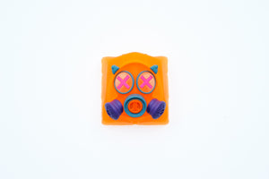 Hot Keys Project HKP Specter Crosseyes Neon Orange Artisan Keycap MKSSVW1IC8 |0|