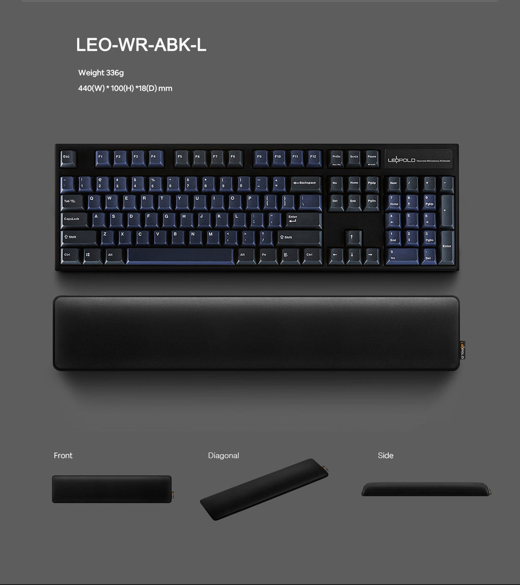 Leopold Alcantara Wrist Rest Large