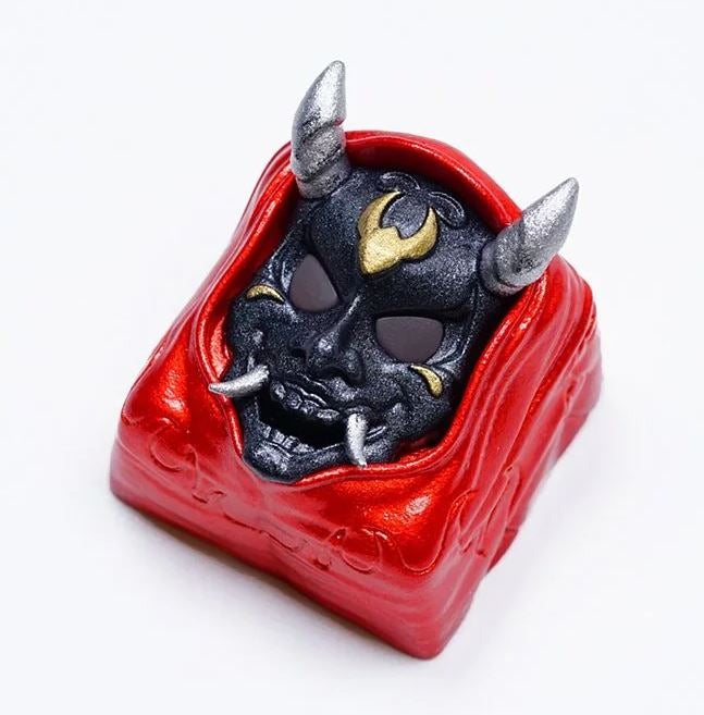 Hot Keys Project HKP Hannya Bloody Red Artisan Keycap MKG846HGLO |41803|