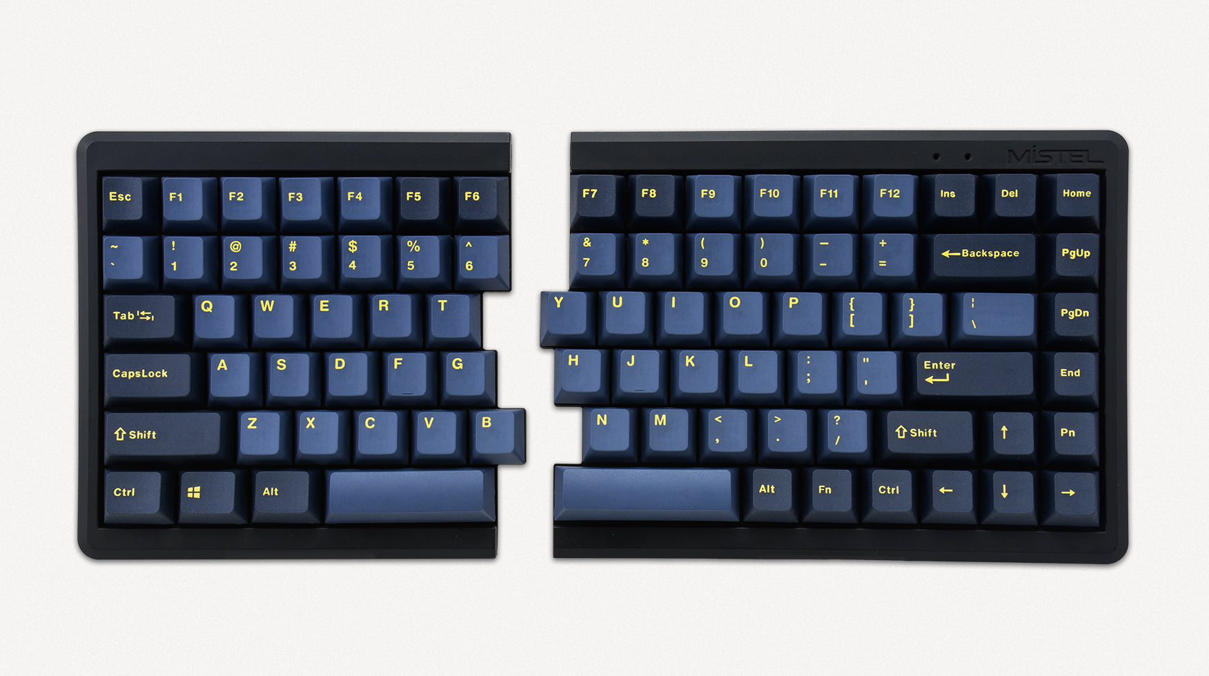 Mistel MD770 Glaze Blue Mechanical Keyboard