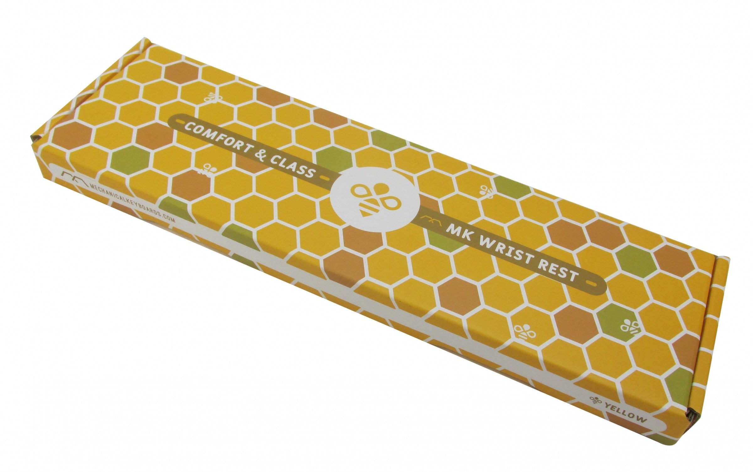 MK Honey Bee Compact 60% Wrist Rest Yellow Leather w/ Black Stitching MKWGTTRVH9 |26950|