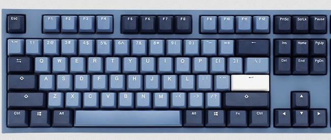 Ducky One 2 Good in Blue TKL Double Shot PBT Mechanical Keyboard