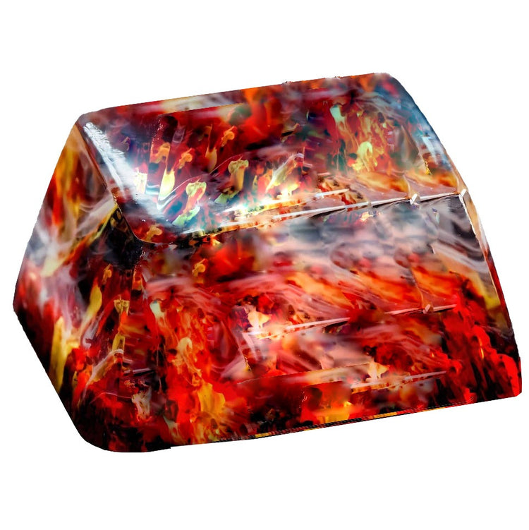 Resixteen Volcano Tab Wood & Resin 1.5u SA Artisan Keycap MK6I0OEJ33 |0|