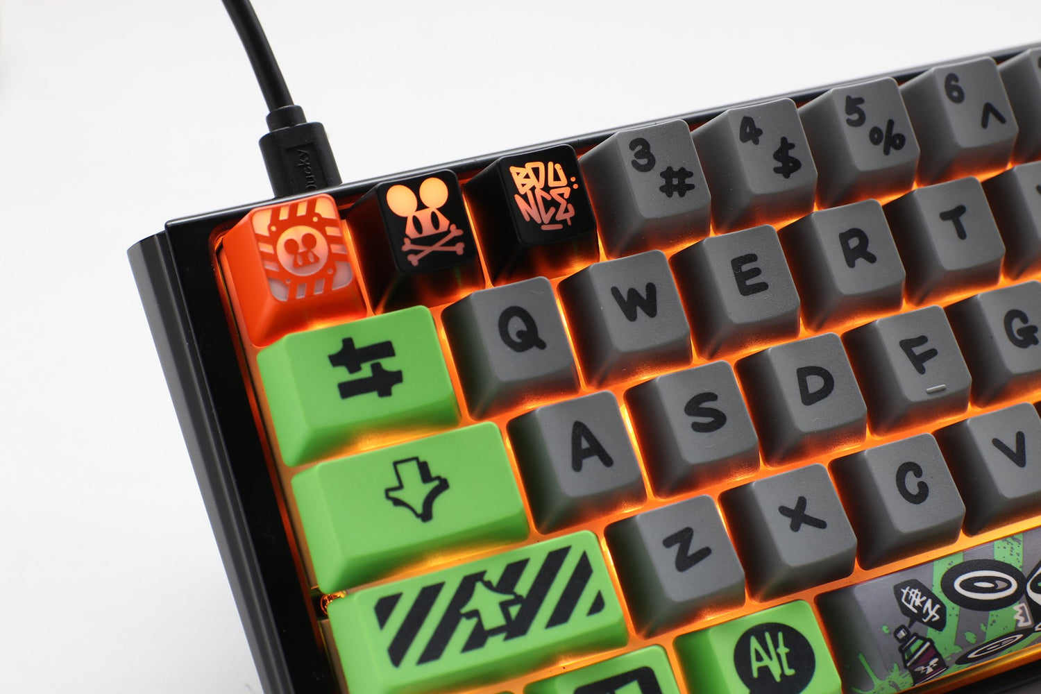 Ducky Year of the Rat RGB LED 60% Dye Sub PBT Mechanical Keyboard