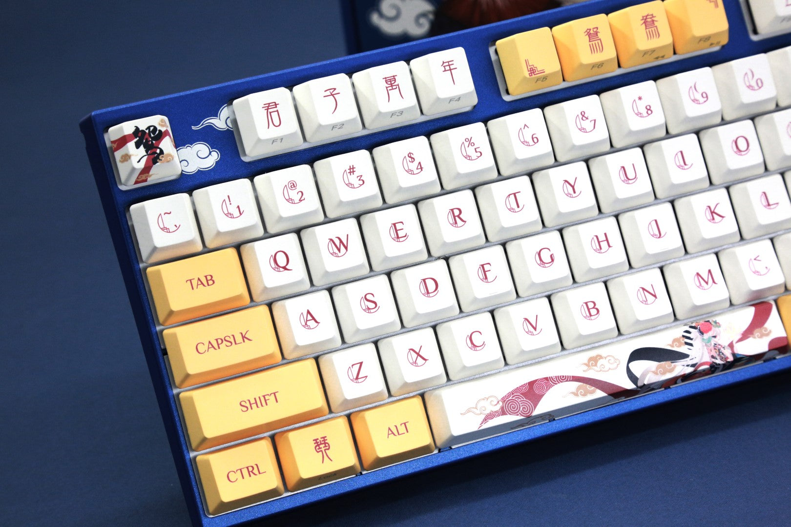 Varmilo MA87M Love Birds You White LED TKL Dye Sub PBT Mechanical Keyboard