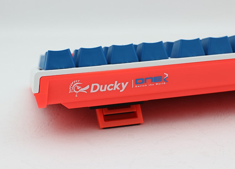 Ducky One 2 Bon Voyage White LED Double Shot PBT Mechanical Keyboard keyboard image