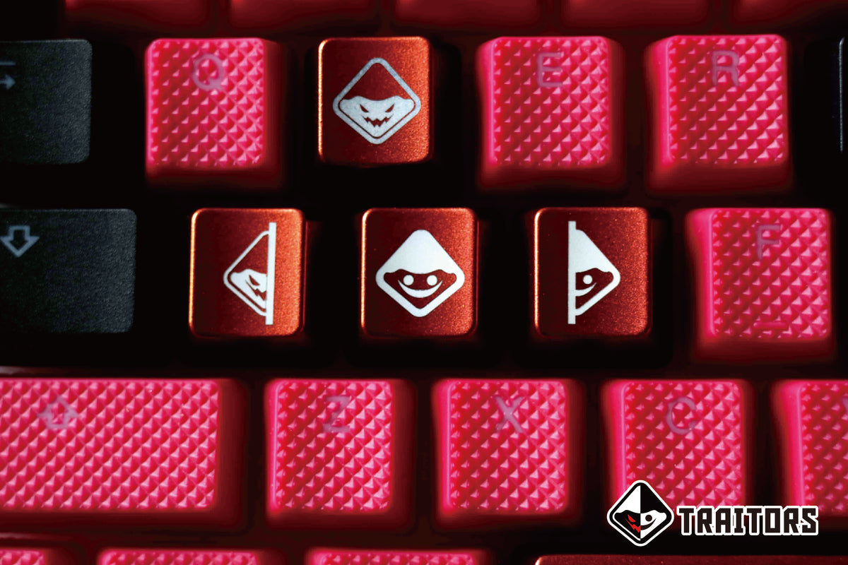 Traitors Classic Colorshifting Backlit 6 Key OEM Profile Laser Engrave