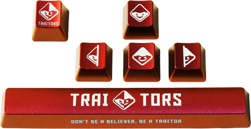 Traitors Classic Colorshifting Backlit 6 Key OEM Profile Laser Engrave