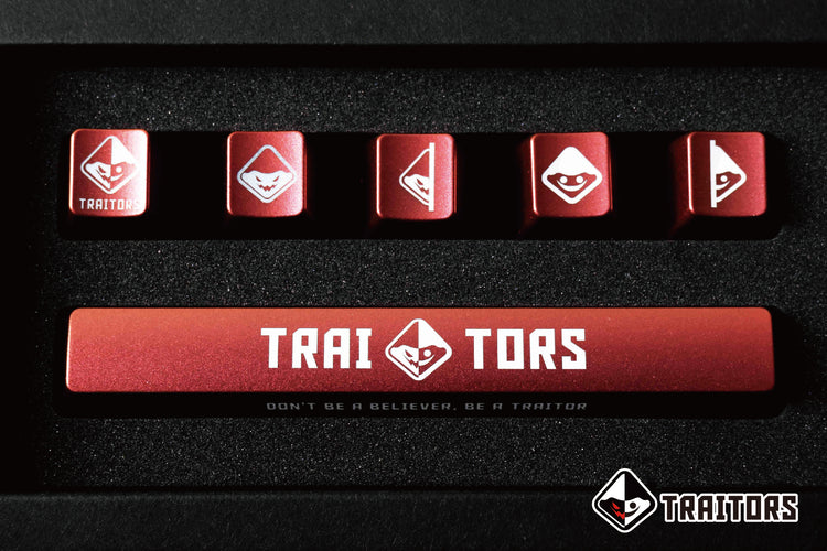 Traitors Classic Keycap Set 6-Key Shine-through Colorshifting MK9OXCWCJN |42582|