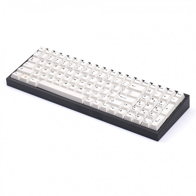 Ducky Blank Black 132 Keycaps, PBT Single-Shot Keycaps, Cherry Keycap Profile, U Ducky Blank Black 132 Keycaps, PBT Single-Shot Keycaps, Cherry Keycap Profile, U