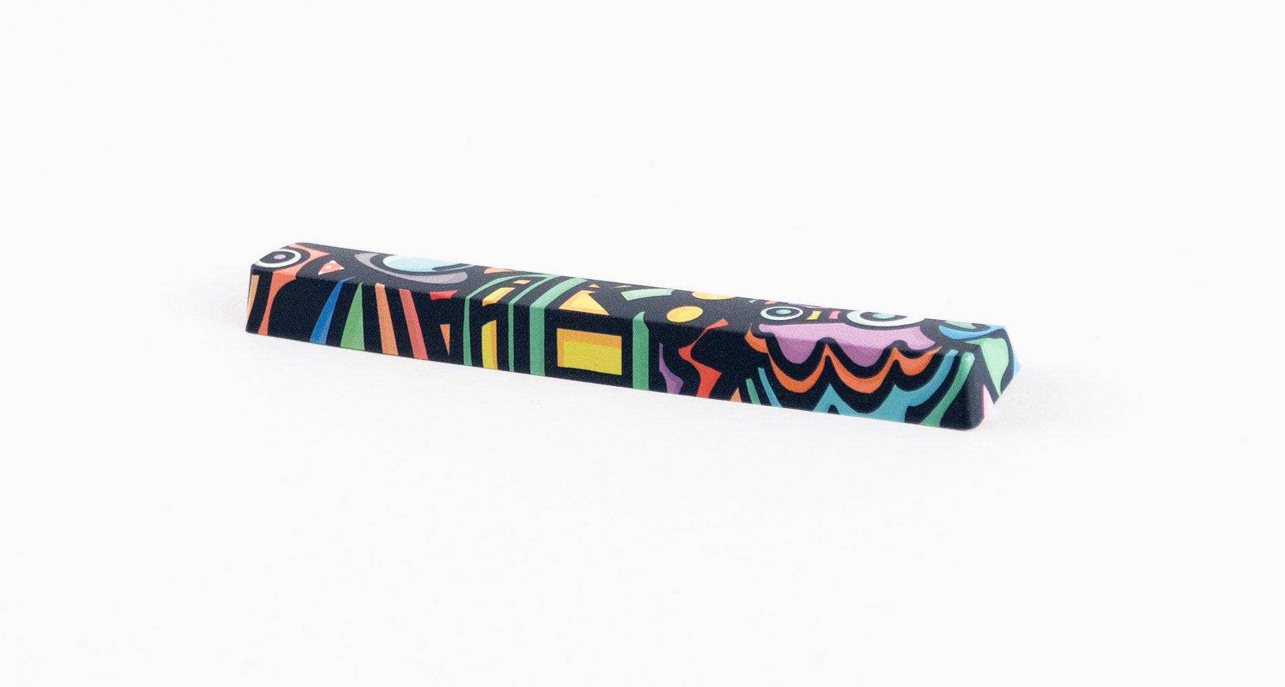 space bar vape MK x PheonixArt Color Burst Dye Sub PBT 6.25u Spacebar