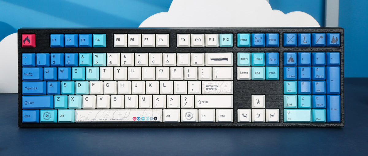 Varmilo MA Series V2 Summit R2 White LED EC Mechanical Keyboard