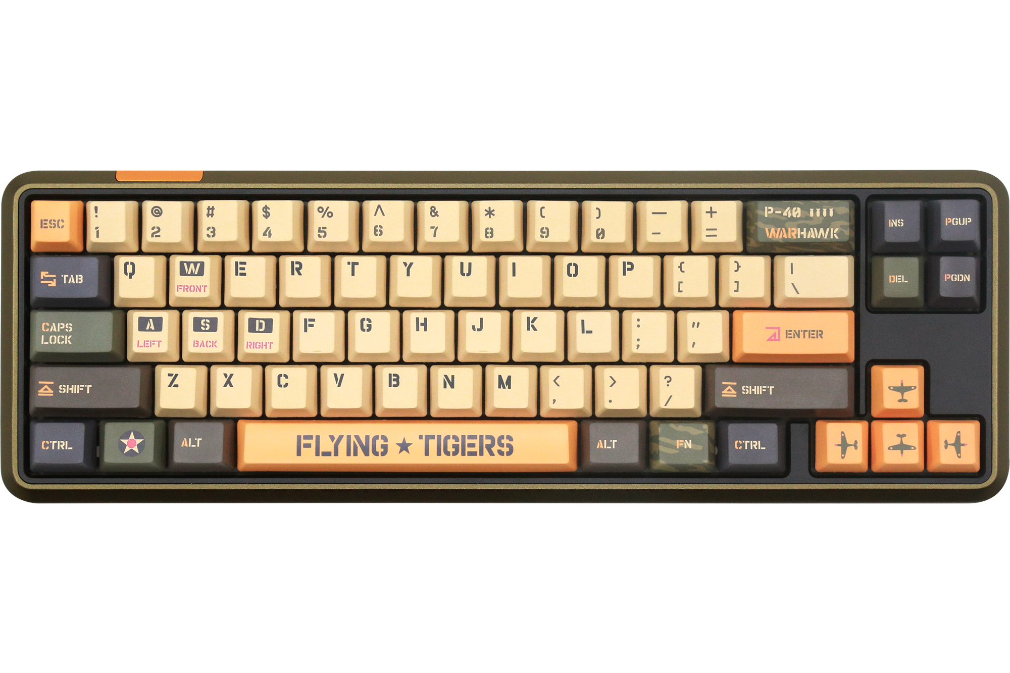 Varmilo Sword 2-68 Flying Tigers 65% Mechanical Keyboard