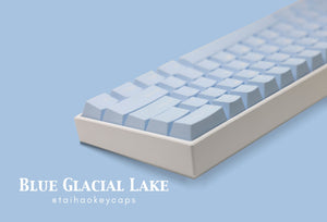 Tai-Hao 150 Key ABS Double Shot Cubic Keycap Set Blue Glacial Lake MKCNH5N5L0 |27328|